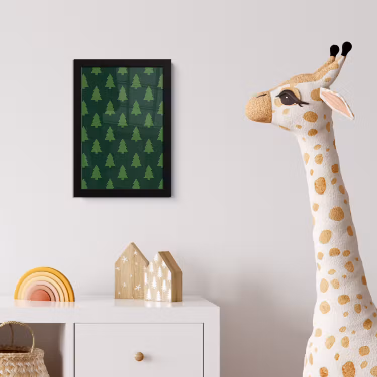 Poster met lijst - Kerstboom - Groen - Kerst — 5
