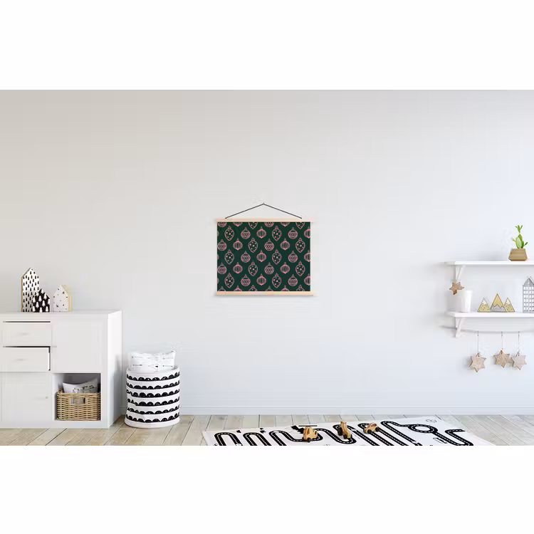 Schoolplaat - Kerstbal - Roze - Groen — 3