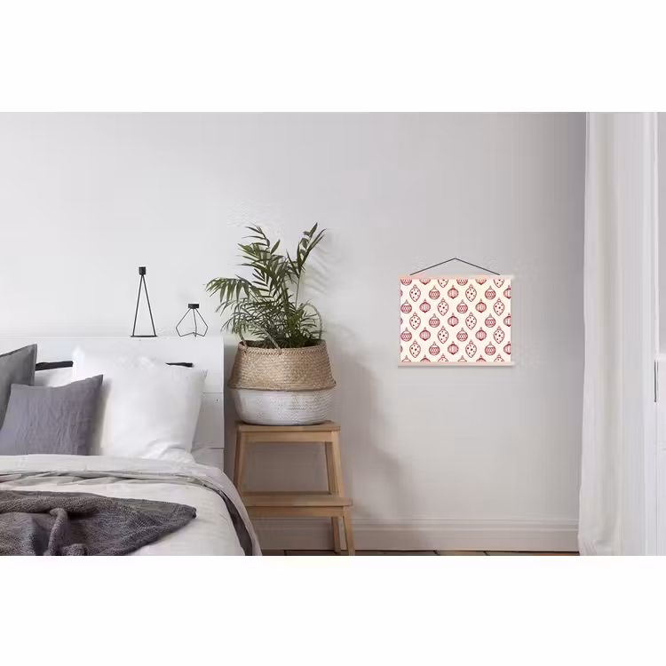Schoolplaat - Kerstbal - Rood - Kerst — 2