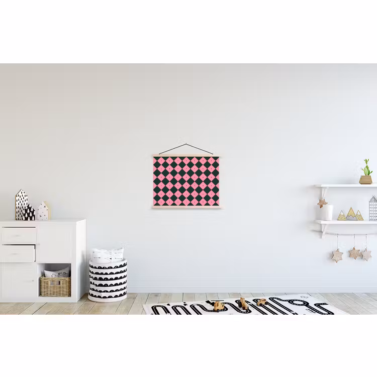 Schoolplaat - Ster - Roze - Groen - Kerst — 3