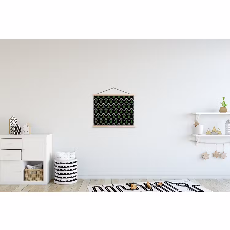 Schoolplaat - Kerst - Zwart - Wit - Strik — 3