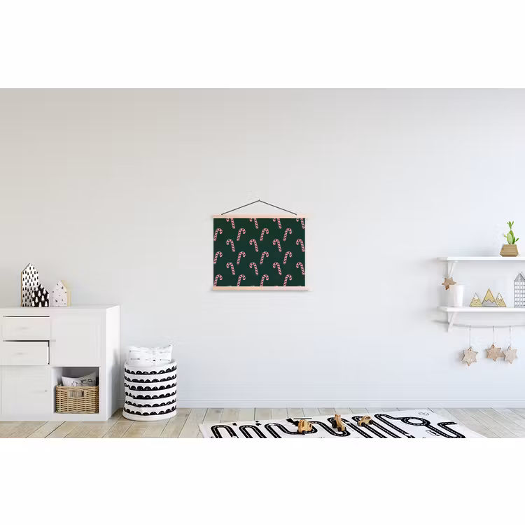 Schoolplaat - Kerst - Roze - Groen - Zuurstok — 3