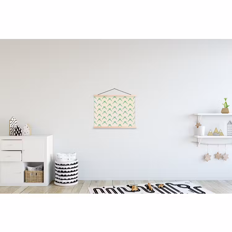Schoolplaat - Strik - Crème - Groen - Kerst — 3