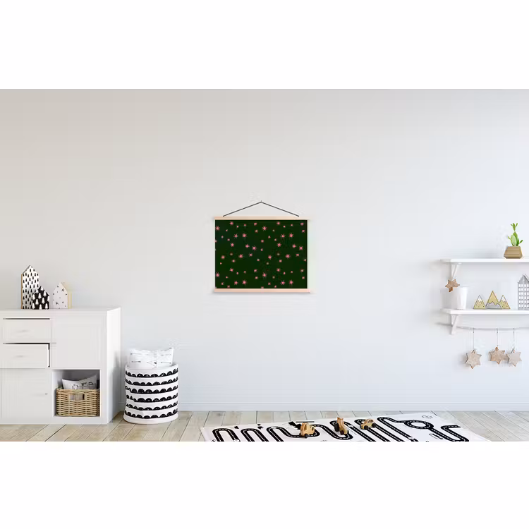 Schoolplaat - Ster - Roze - Groen - Kerst — 3