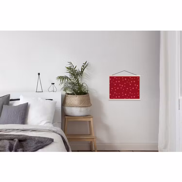 Schoolplaat - Ster - Roze - Kerst - Rood — 2