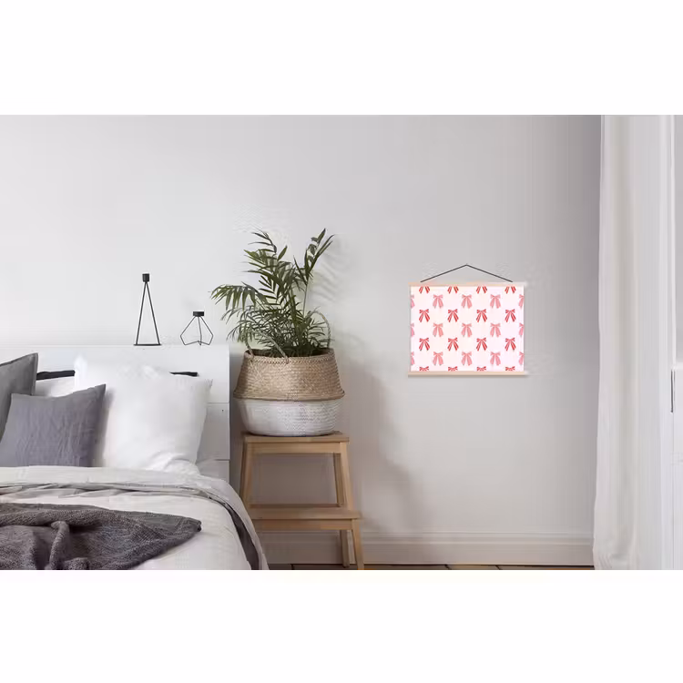 Schoolplaat - Strikken - Kerst - Roze - Rood — 2