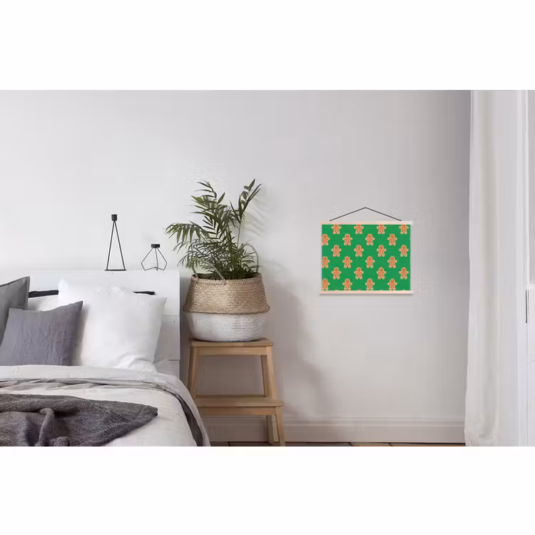 Schoolplaat - Peperkoek - Kerst - Neon - Groen — 2