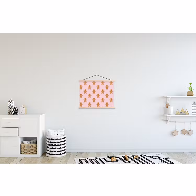 Schoolplaat - Peperkoek - Kerst - Roze — 3