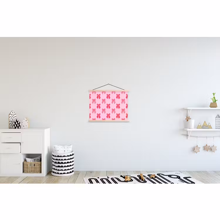 Schoolplaat - Strikken - Kerstmis - Roze - Rood — 3