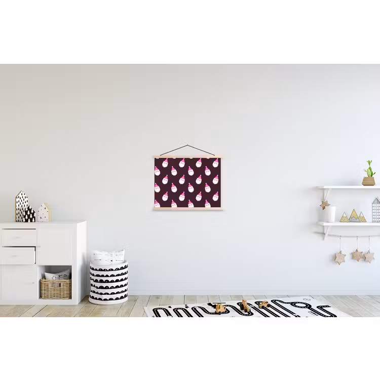 Schoolplaat - Kerstman - Kerst - Roze - Burgundy — 3