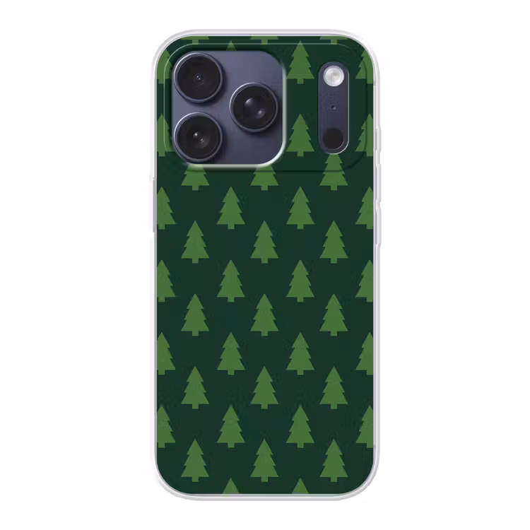 Telefoonhoesje - Kerstboom - Groen - Kerst — 1