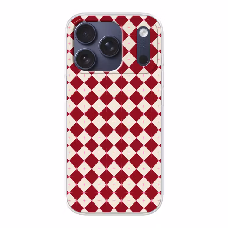 Telefoonhoesje - Ster - Roze - Rood - Kerst — 1