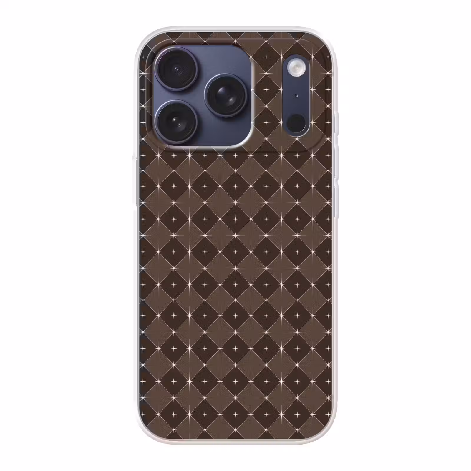 Telefoonhoesje - Ster - Bruin - Taupe - Kerst — 1