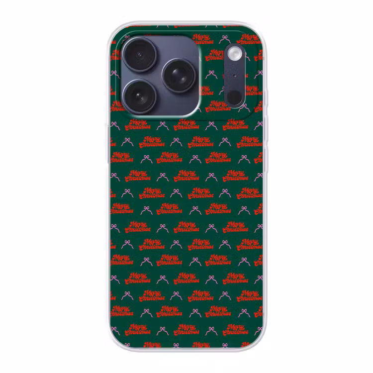Telefoonhoesje - Tekst - Roze - Rood - Groen - Strik — 1