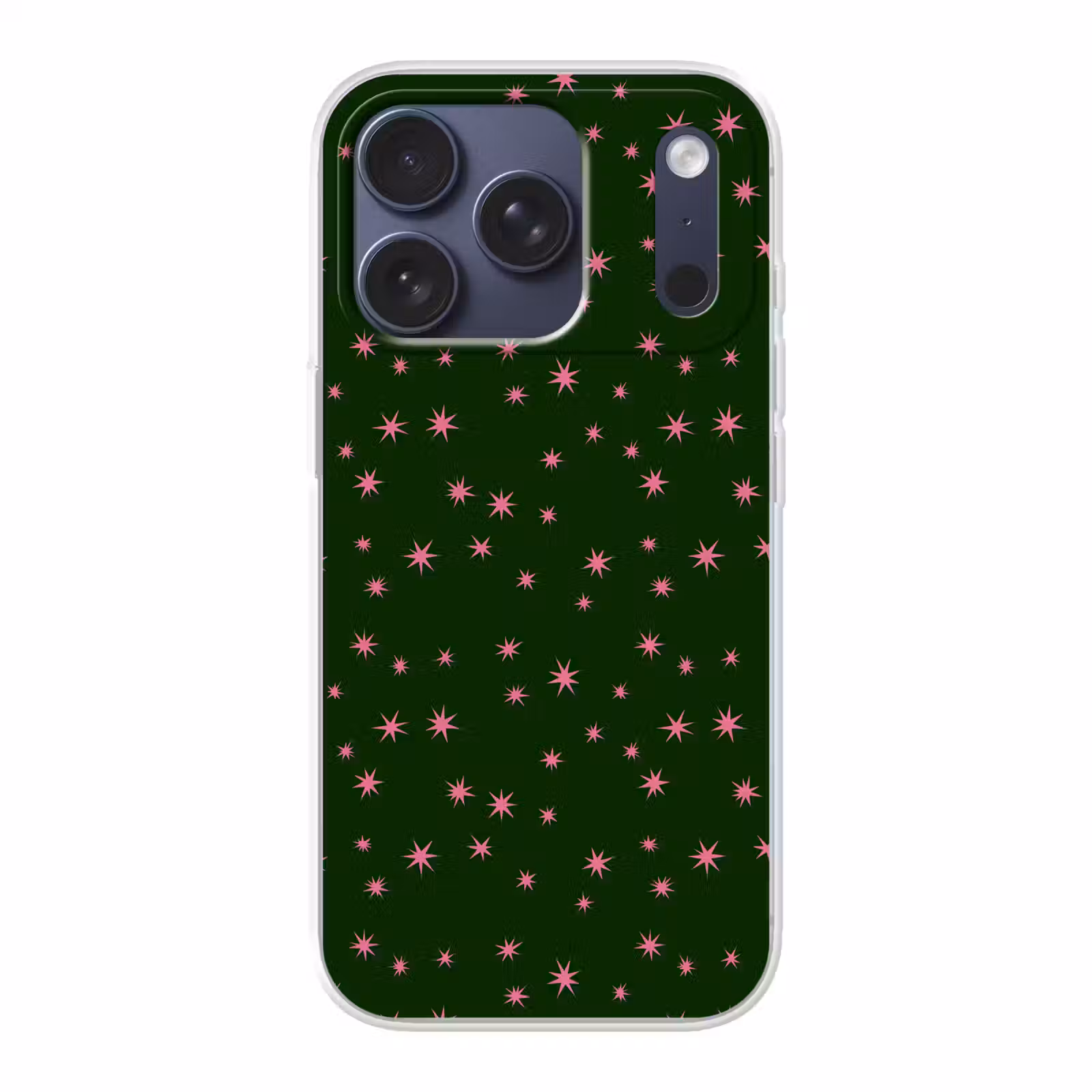 Telefoonhoesje - Ster - Roze - Groen - Kerst — 1