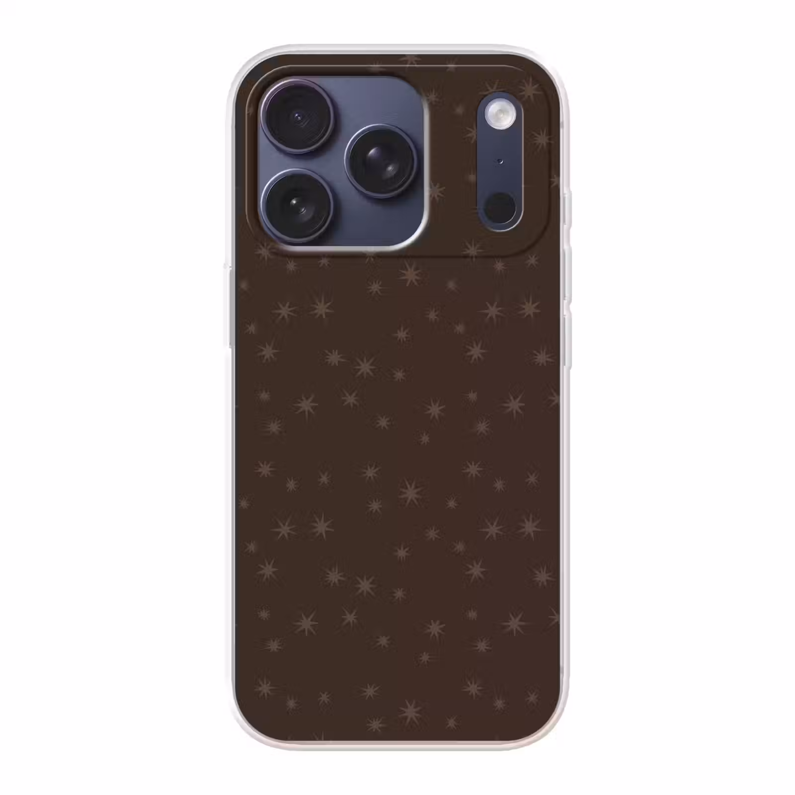Telefoonhoesje - Bruin - Sterren - Kerst — 1