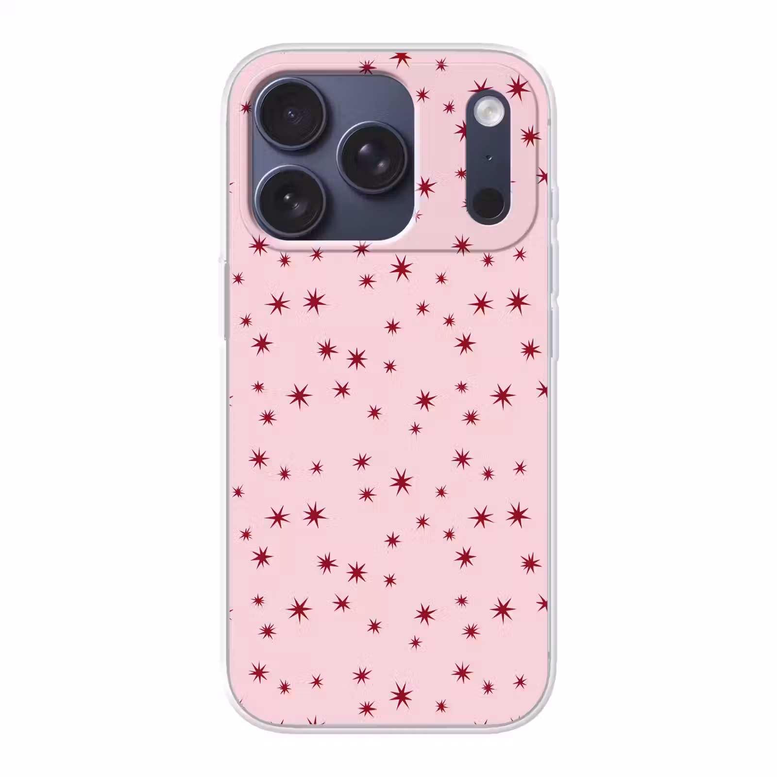 Telefoonhoesje - Ster - Roze - Rood — 1