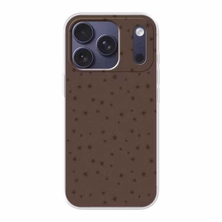 Telefoonhoesje - Ster - Bruin - Kerst — 1
