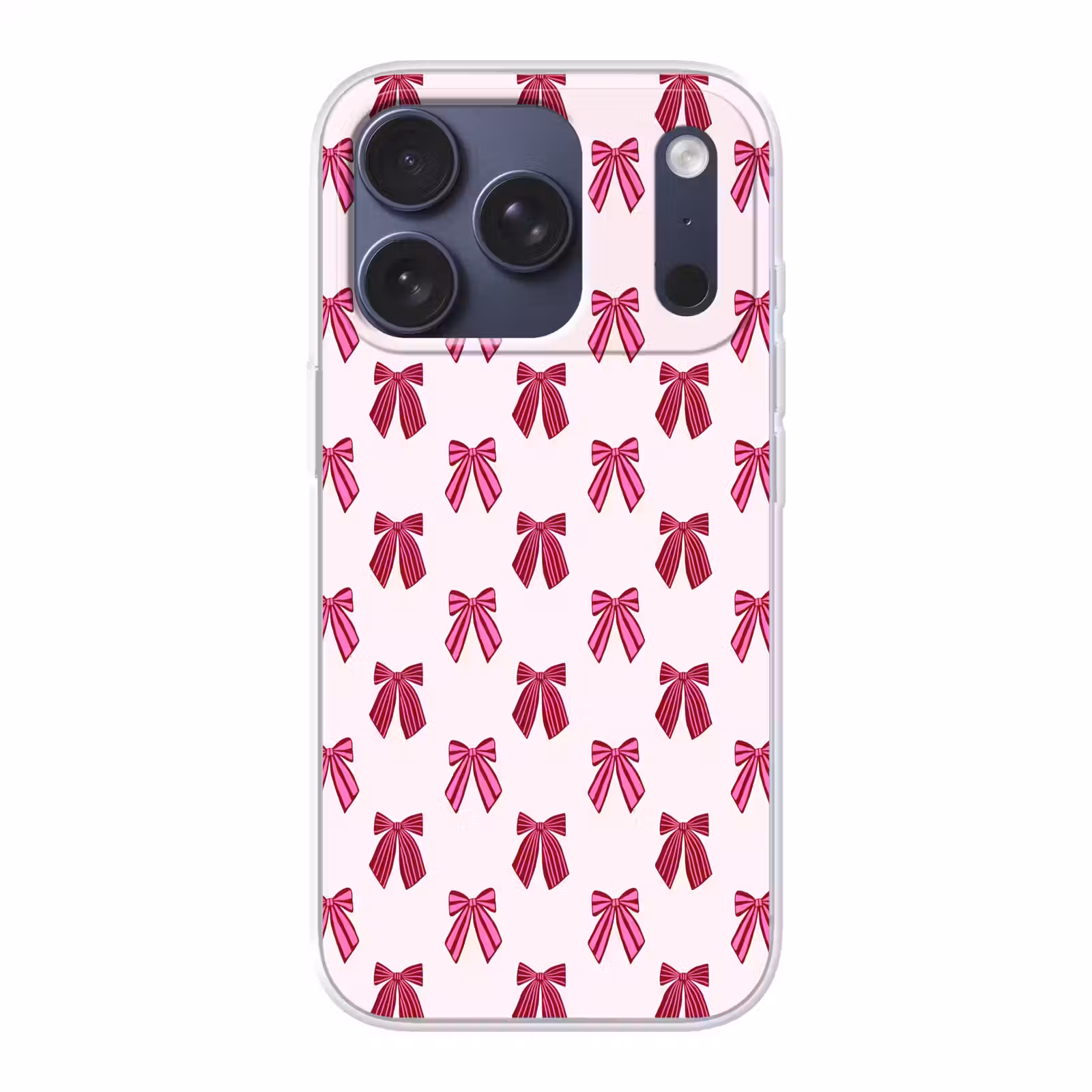 Telefoonhoesje - Strikken - Kerst - Roze — 1