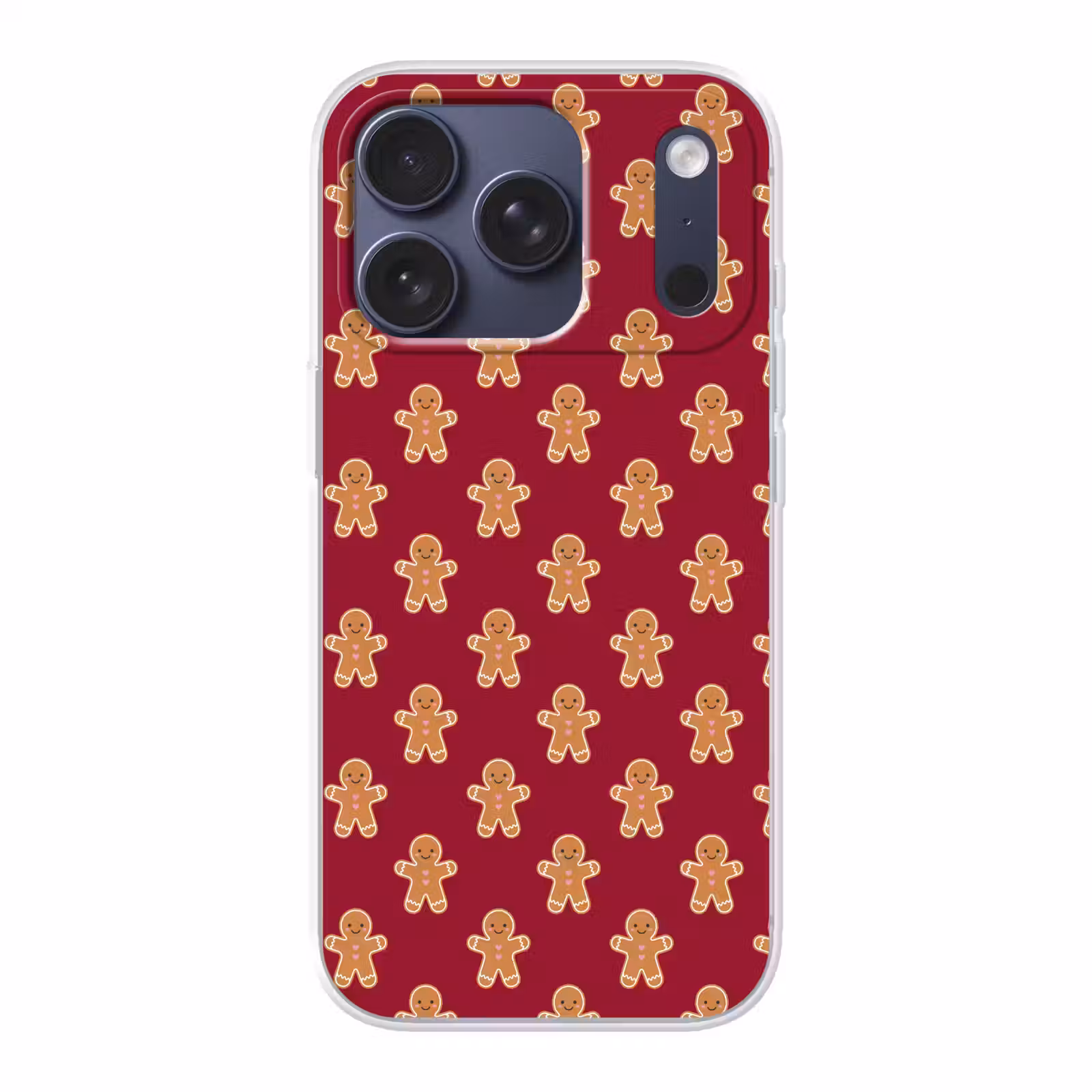 Telefoonhoesje - Peperkoek - Kerst - Rood — 1