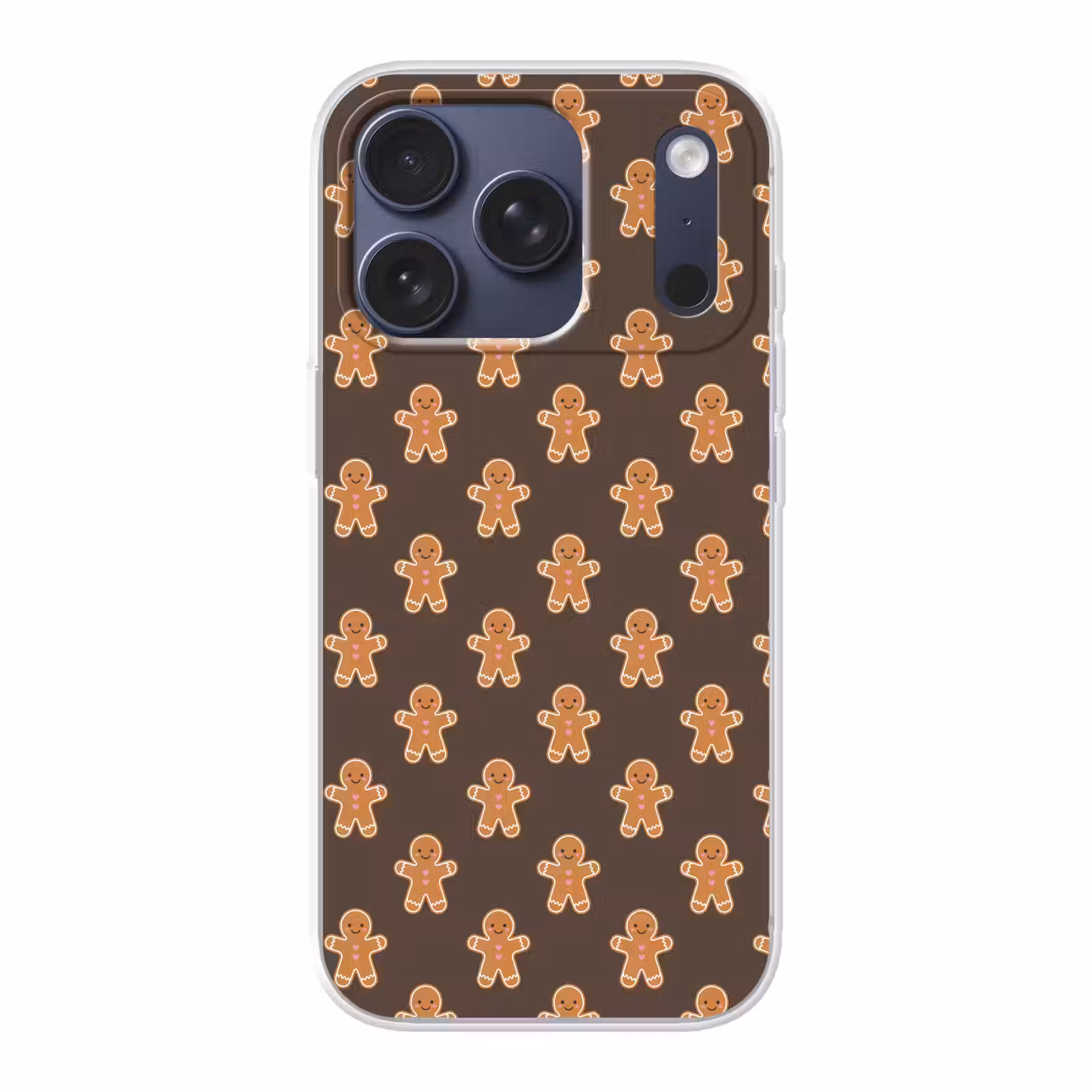 Telefoonhoesje - Peperkoek - Kerst - Bruin — 1