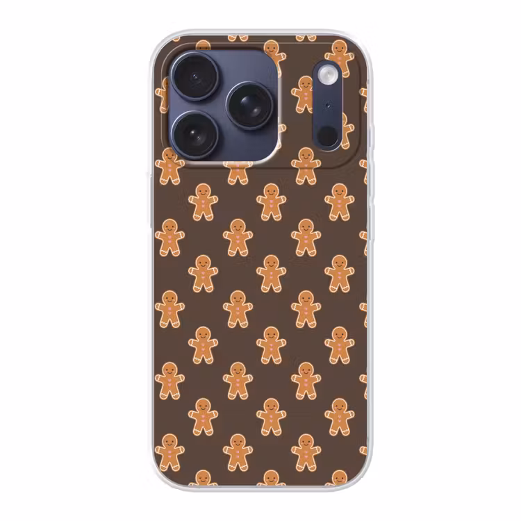 Telefoonhoesje - Peperkoek - Kerst - Bruin — 1