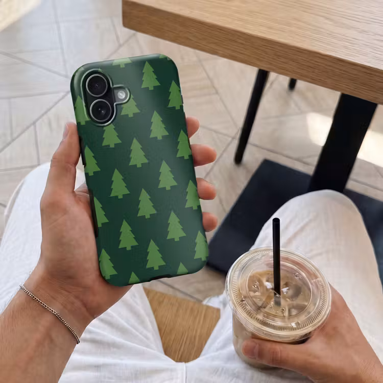 Telefoonhoesje Toughcase - Kerstboom - Groen - Kerst — 4