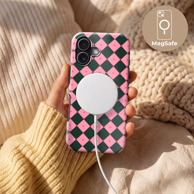 Telefoonhoesje Toughcase - Ster - Roze - Groen - Kerst — 8