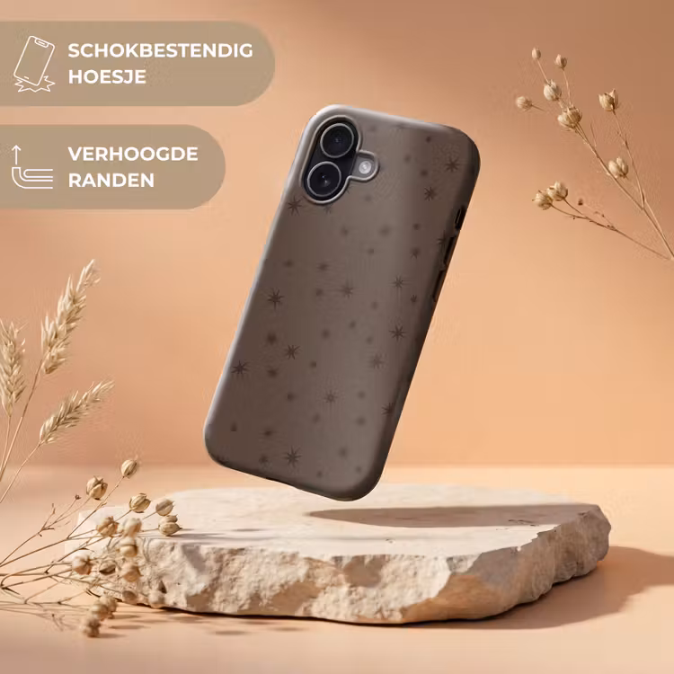 Telefoonhoesje Toughcase - Ster - Bruin - Kerst — 5