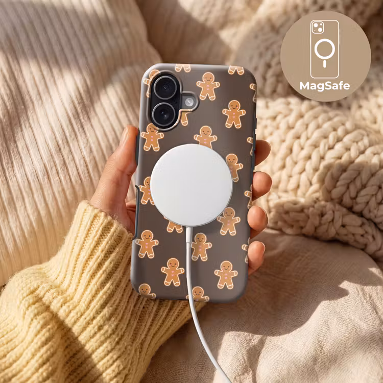Telefoonhoesje Toughcase - Peperkoek - Kerst - Bruin — 8