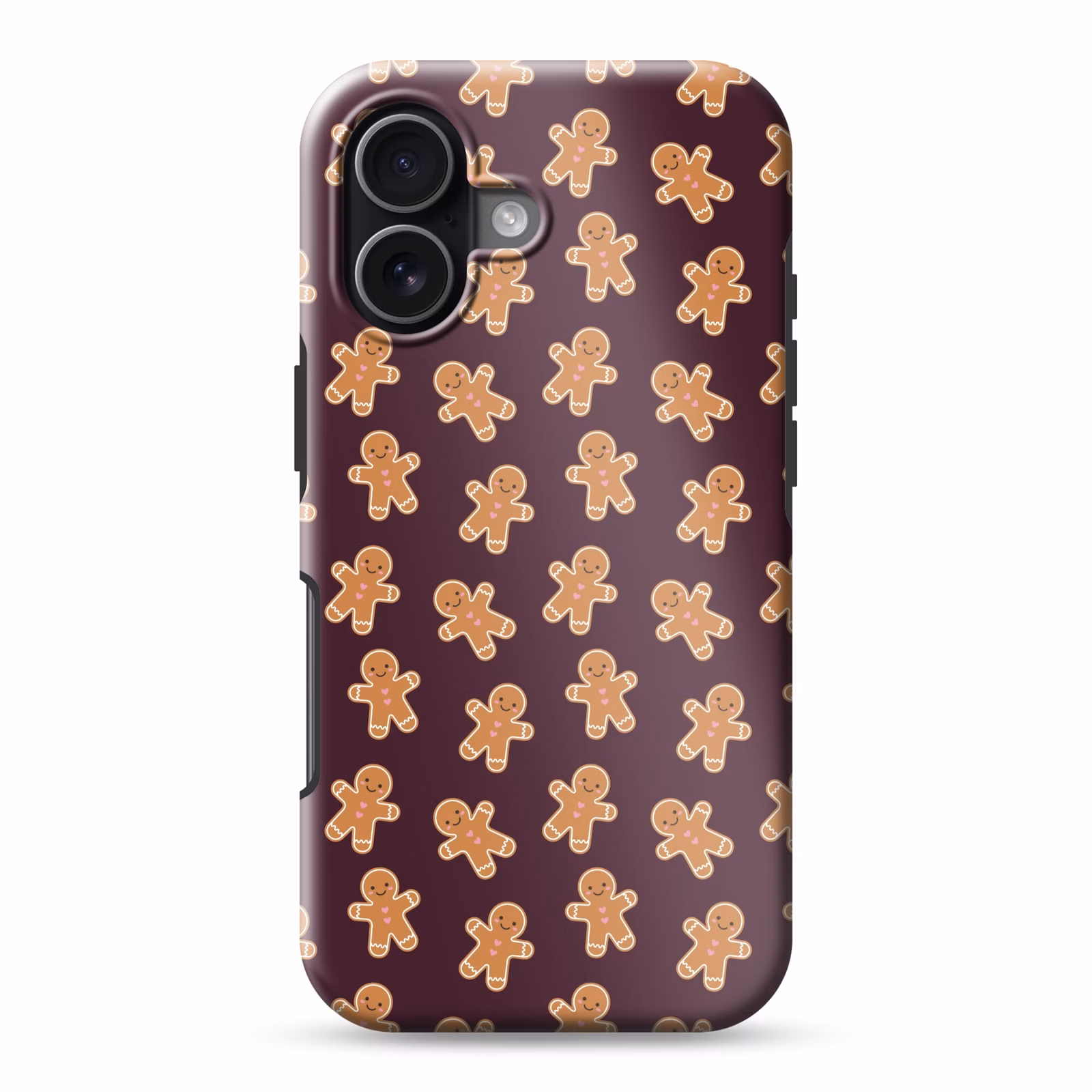 Telefoonhoesje Toughcase - Burgudy - Peperkoek - Kerst — 1