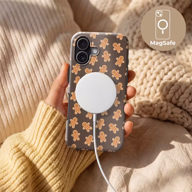 Telefoonhoesje Toughcase - Peperkoek - Kerstmis - Bruin — 8