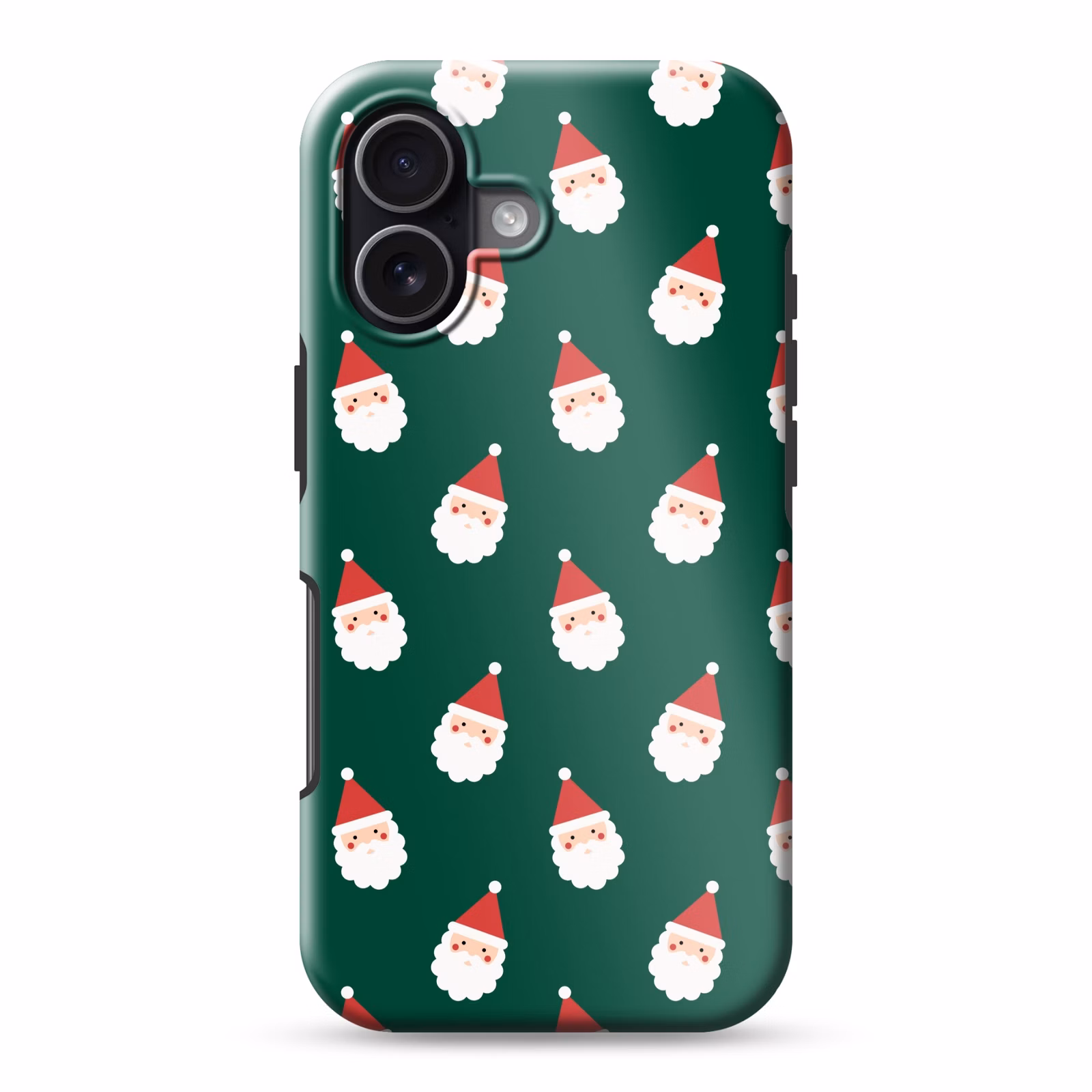 Telefoonhoesje Toughcase - Kerstman - Kerst - Groen — 1