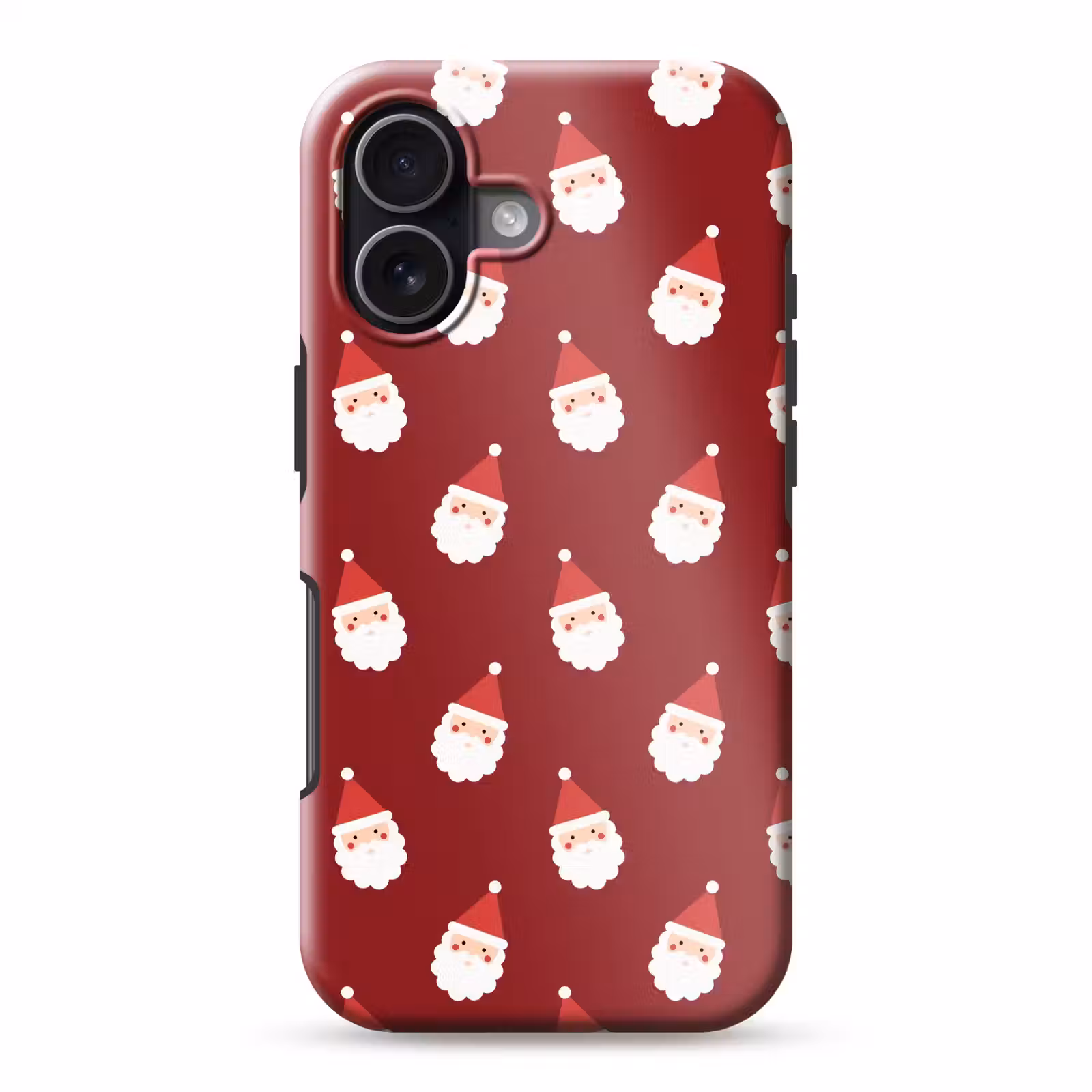 Telefoonhoesje Toughcase - Kerstman - Kerst - Rood — 1