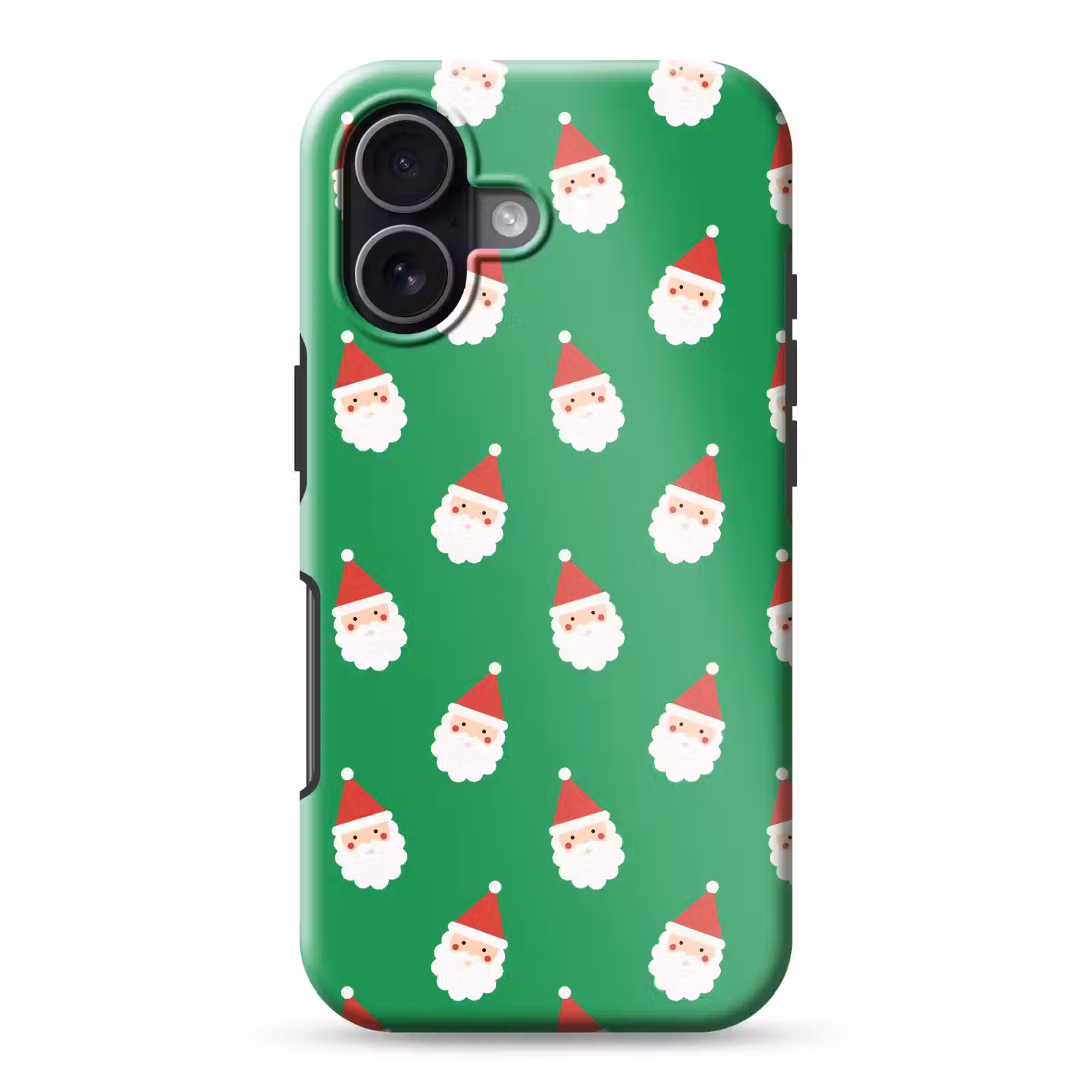 Telefoonhoesje Toughcase - Kerstman - Kerst - Neon - Groen — 1