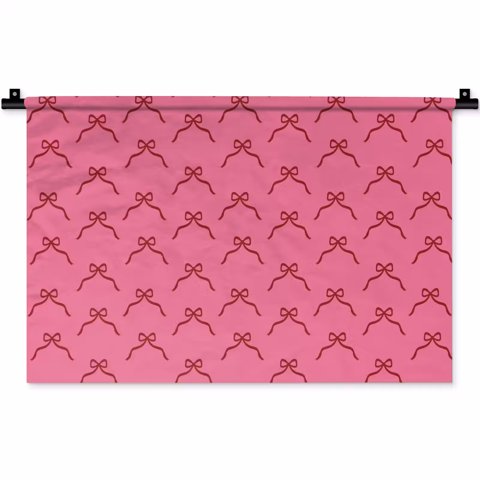 Wandkleed - Strik - Rood - Roze - Kerst — 1
