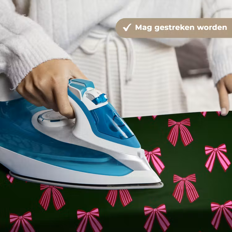 Wandkleed - Strikken - Kerst - Roze - Groen — 6