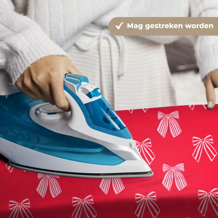 Wandkleed - Strikken - Kerstmis - Rood - Roze — 6