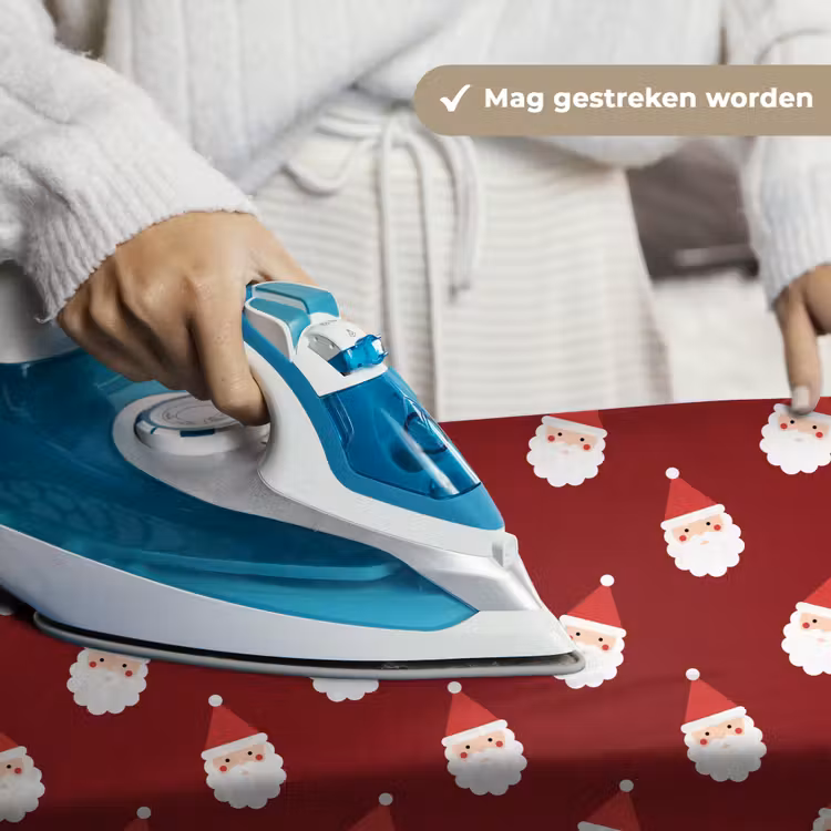 Wandkleed - Kerstman - Kerst - Rood — 6