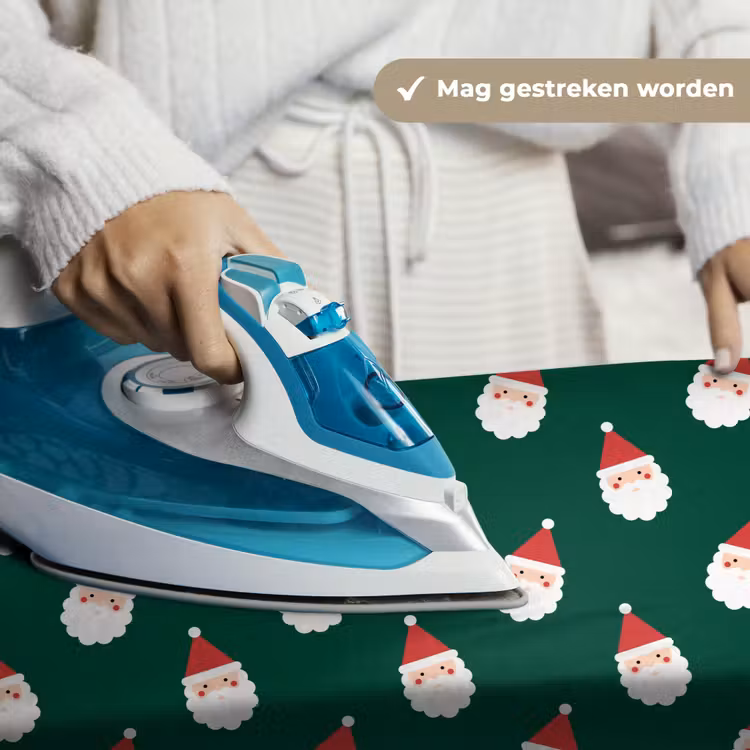 Wandkleed - Kerstman - Kerst - Groen — 6