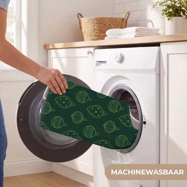 WC Mat - Kerstbal - Groen - Kerst — 6