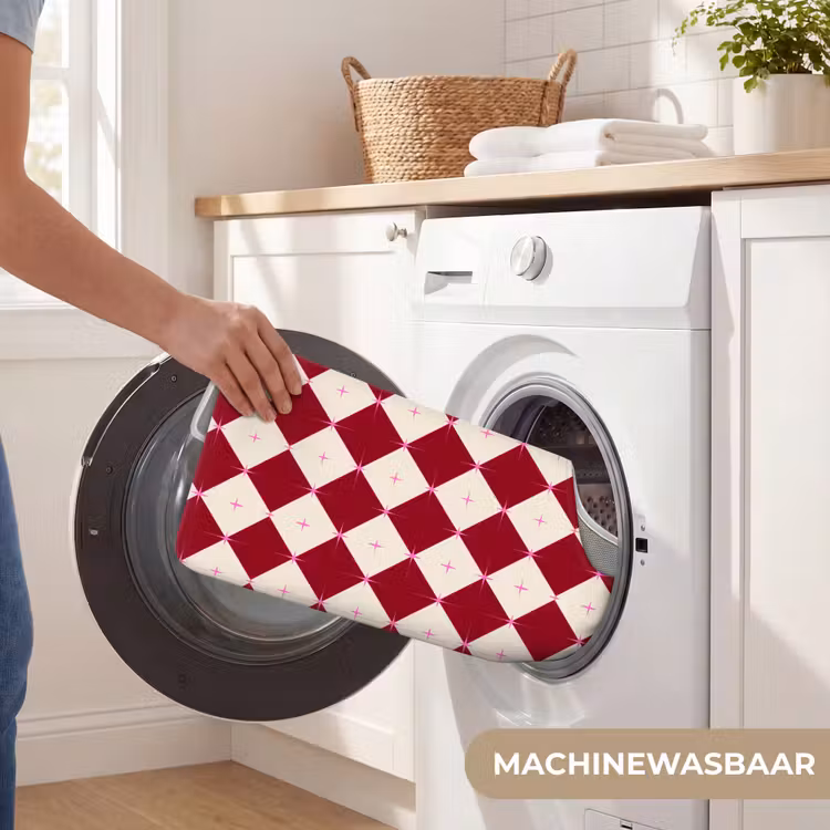 WC Mat - Ster - Roze - Rood - Kerst — 6