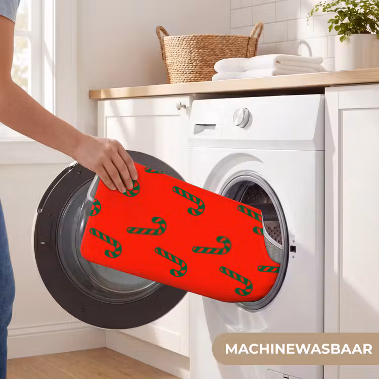 WC Mat - Kerst - Rood - Groen - Zuurstok — 6
