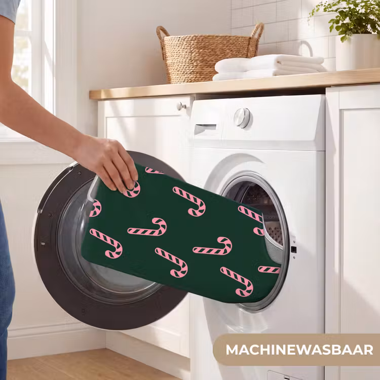 WC Mat - Kerst - Roze - Groen - Zuurstok — 6