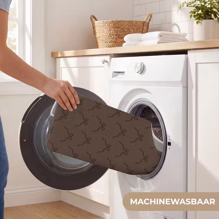 WC Mat - Bruin - Kerst - Strik — 6