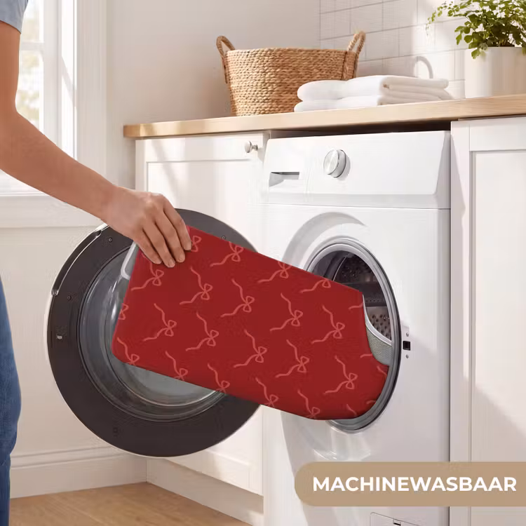 WC Mat - Strik - Roze - Rood - Kerst — 6