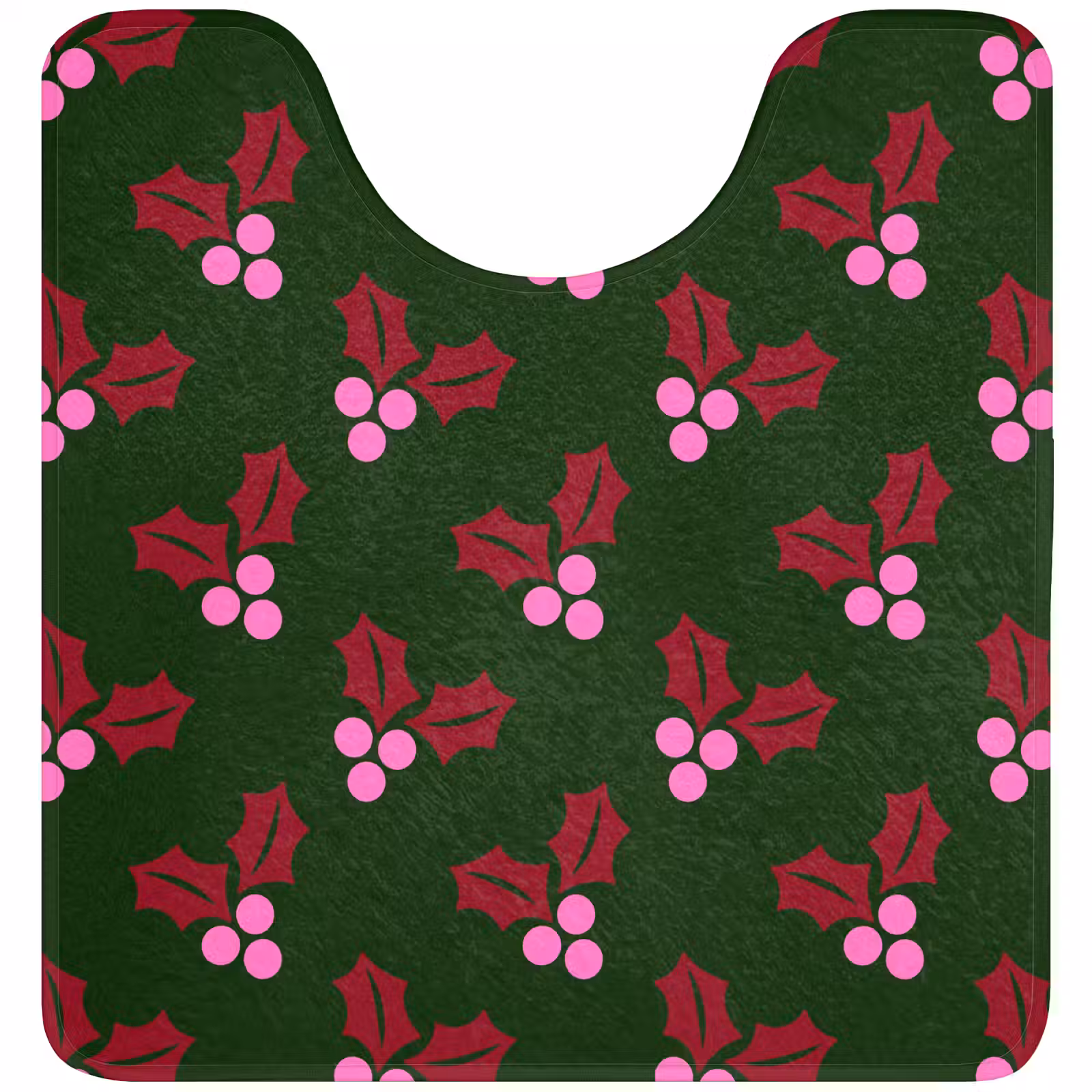 WC Mat - Neon - Hulst - Kerst — 1