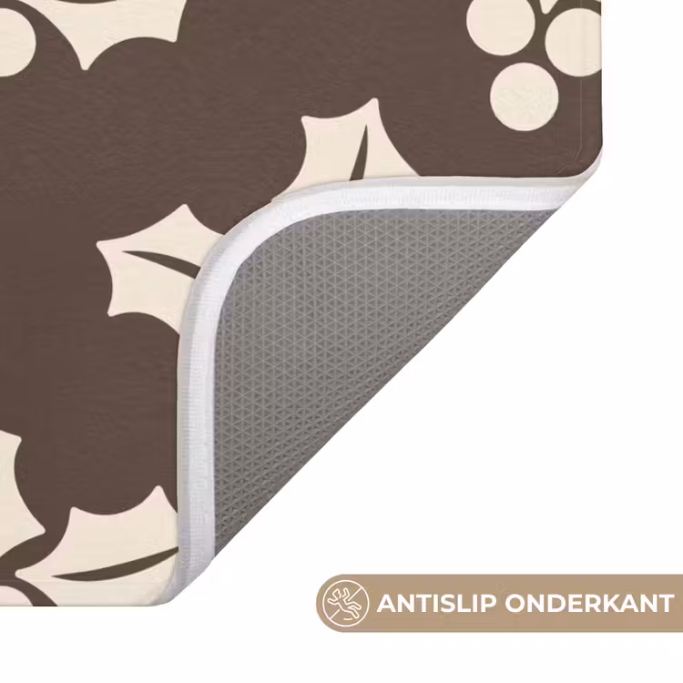 WC Mat - Hulst - Bruin - Kerst — 4