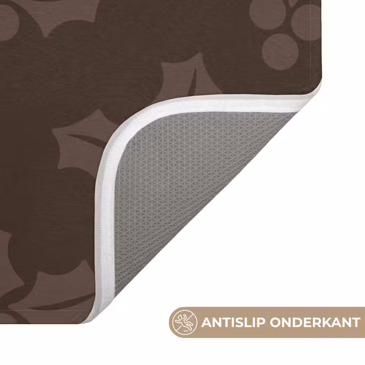 WC Mat - Kerst - Hulst - Bruin — 4