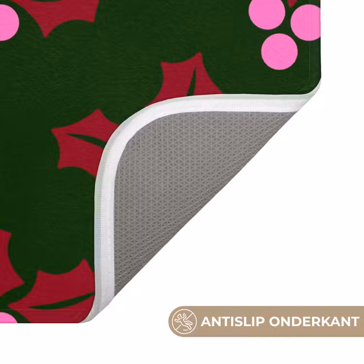 WC Mat - Neon - Hulst - Kerst — 4